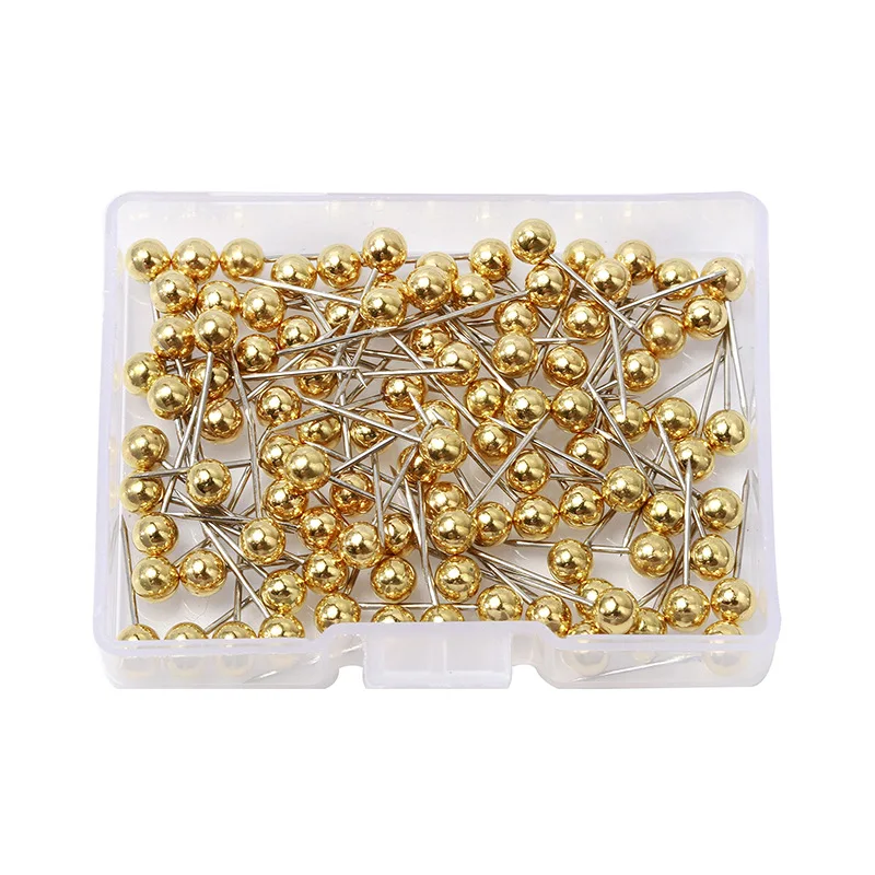 Push Pins thumb Racks Round Head Office Drawing Pins for Home, School- 100  Nails