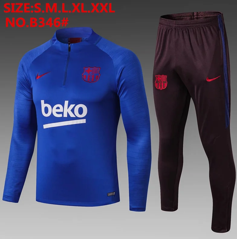 Real madrides 19/20 тренировочная куртка рубашка Barcaed Джерси Barcelonaes Манчестерский город пальто для взрослых куртка комплект футбольный Джерси - Цвет: shirt