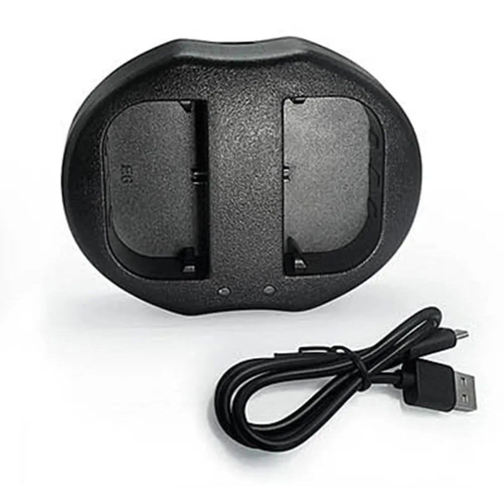 LP-E6 сменная батарея умный светодиодный двойной USB зарядное устройство для Canon LP-E6/LP-E6N и Canon EOS 5D Mark II/III, 5DS, 5DS R, 6D, 7D, 7D