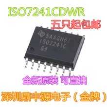 10 шт./лот ISO7241CDWR ISO7241C лапками углублением SOP-16