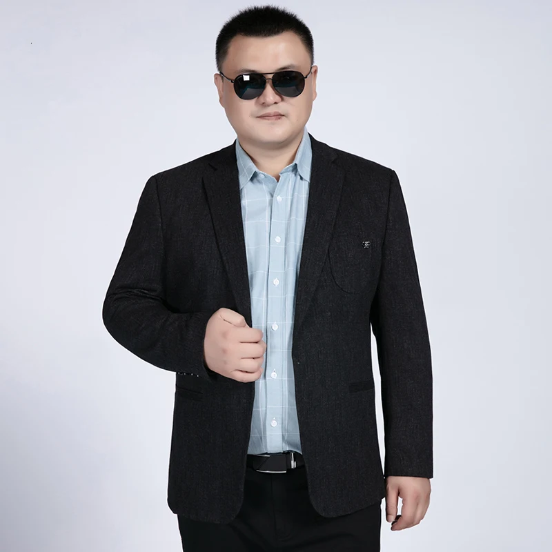 Новый большой 8XL 7XL 6XL блейзер мужской костюм 2020 модная куртка Мужская s