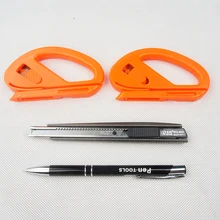 Автомобильные инструменты, углеродное волокно, виниловая пленка, скребок, автомобильная наклейка, набор для установки, резак, нож, автомобильная ручка, аксессуары для стайлинга автомобиля