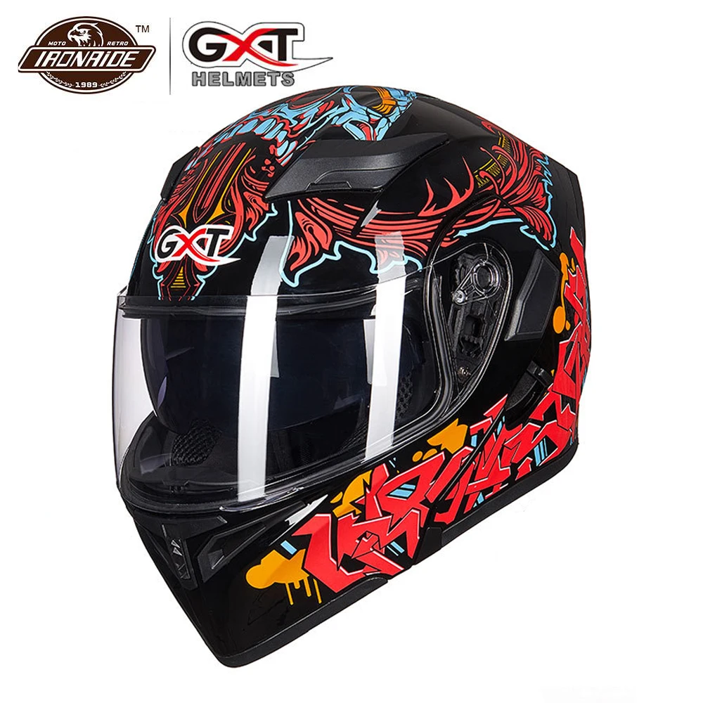 GXT мотоциклетный шлем с Откидывающейся Крышкой для мотокросса Capacete da Motocicleta Cascos