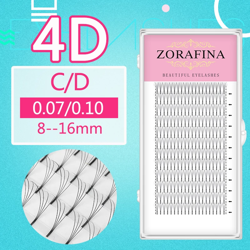 

ZORAFINA 4D lashes false eyelashes Wholesale price Eyelash Extensions