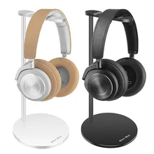 Fashion Metal Display Stand Universal Headphone Stand Black Silver Aluminum alloy Headset Stand for Bluetooth Computer Headphone