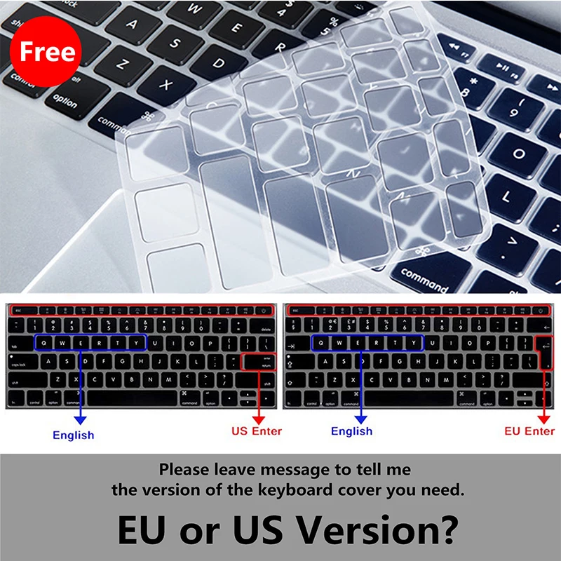 MTT прозрачный/Матовый Жесткий чехол для Macbook Air Pro retina 11 12 13 15 чехол для Apple mac book Air 13,3 дюймов Сумка для ноутбука