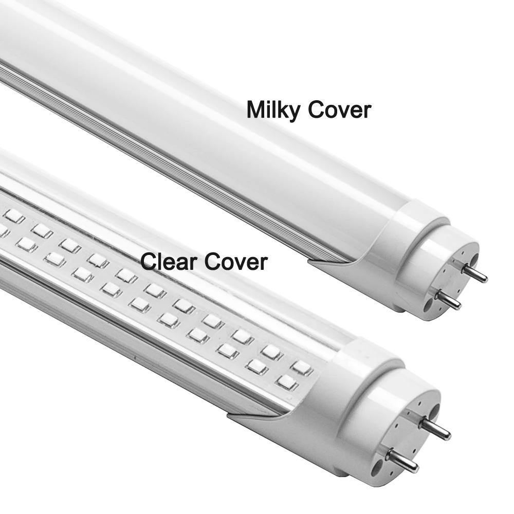 double lines clear cover and milky cover