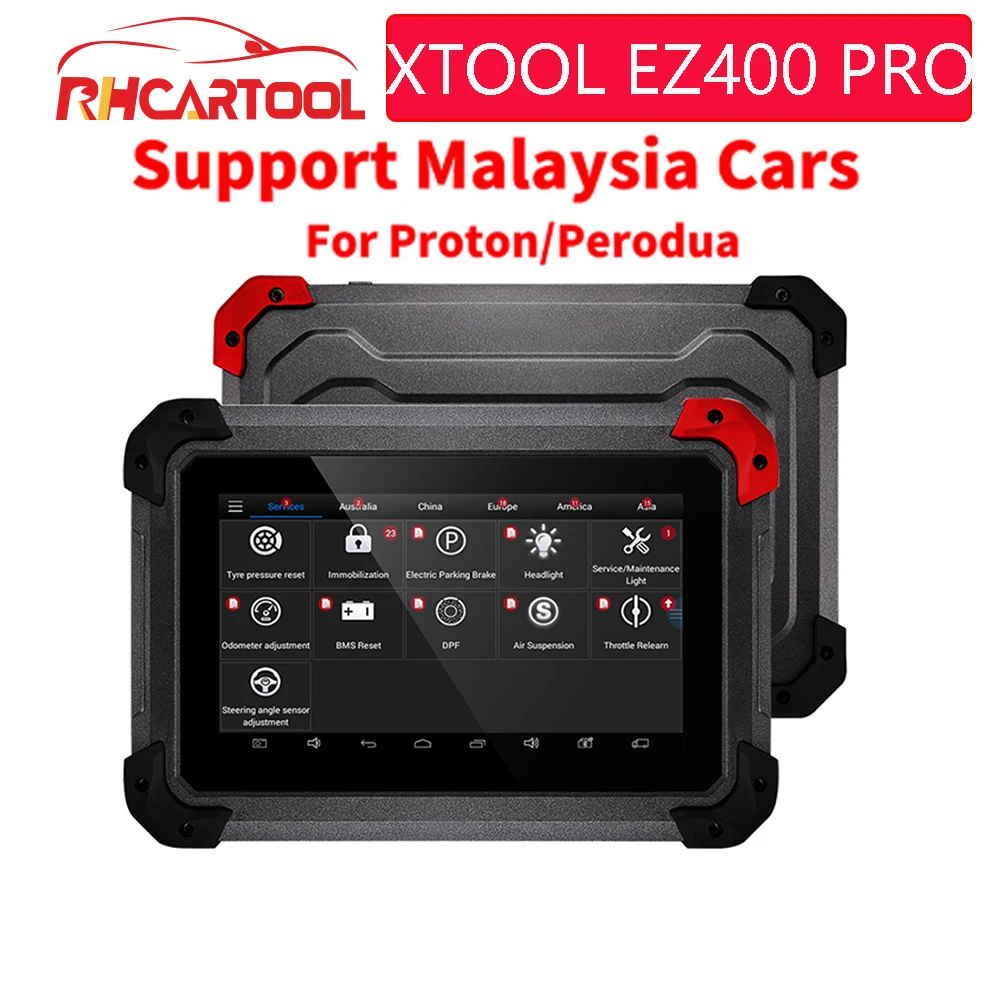 Оригинальный диагностический инструмент XTOOL EZ400 PRO для планшета поддержка