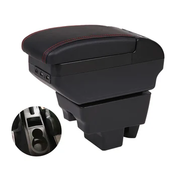 

Special Car Armrest Box For Skoda Rapid 2013 2014 2015 2016-2018 Armres Box Custom Made Auto Central Armrest Pad USB Interface