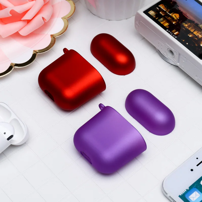 

for Airpods Case Candy Color for Apple Airpods 1 2 Cover Hard PC Protective Case for Air Pods 2 1 Bluetooth Wireless Earphone