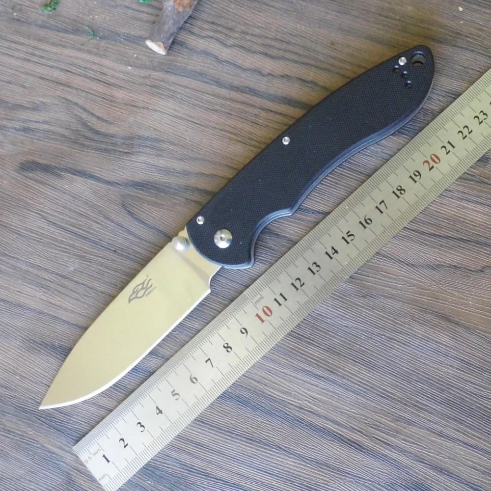 Ganzo G740 58-60HRC 440C Лезвие G10 Ручка 3 цвета Складной нож Тактический нож открытый кемпинг EDC инструмент охотничий карманный нож