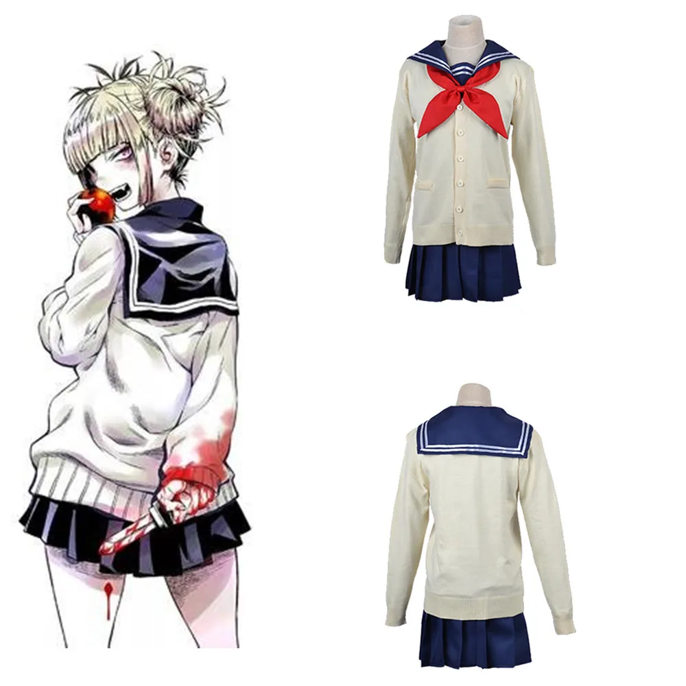 Boku no Hero Bakugou My academic Cross my body химико Тога костюм моряка для маскарада Костюмы
