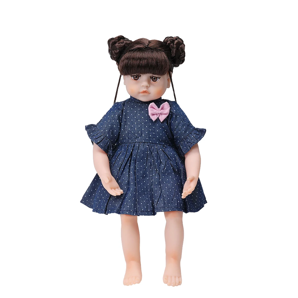 19 дюймов куклы Reborn 48 см мягкие силиконовые куклы Reborn Girl полное тело реалистичные детские куклы ручной работы игрушки для новорожденных подарок для ребенка игрушка на день рождения