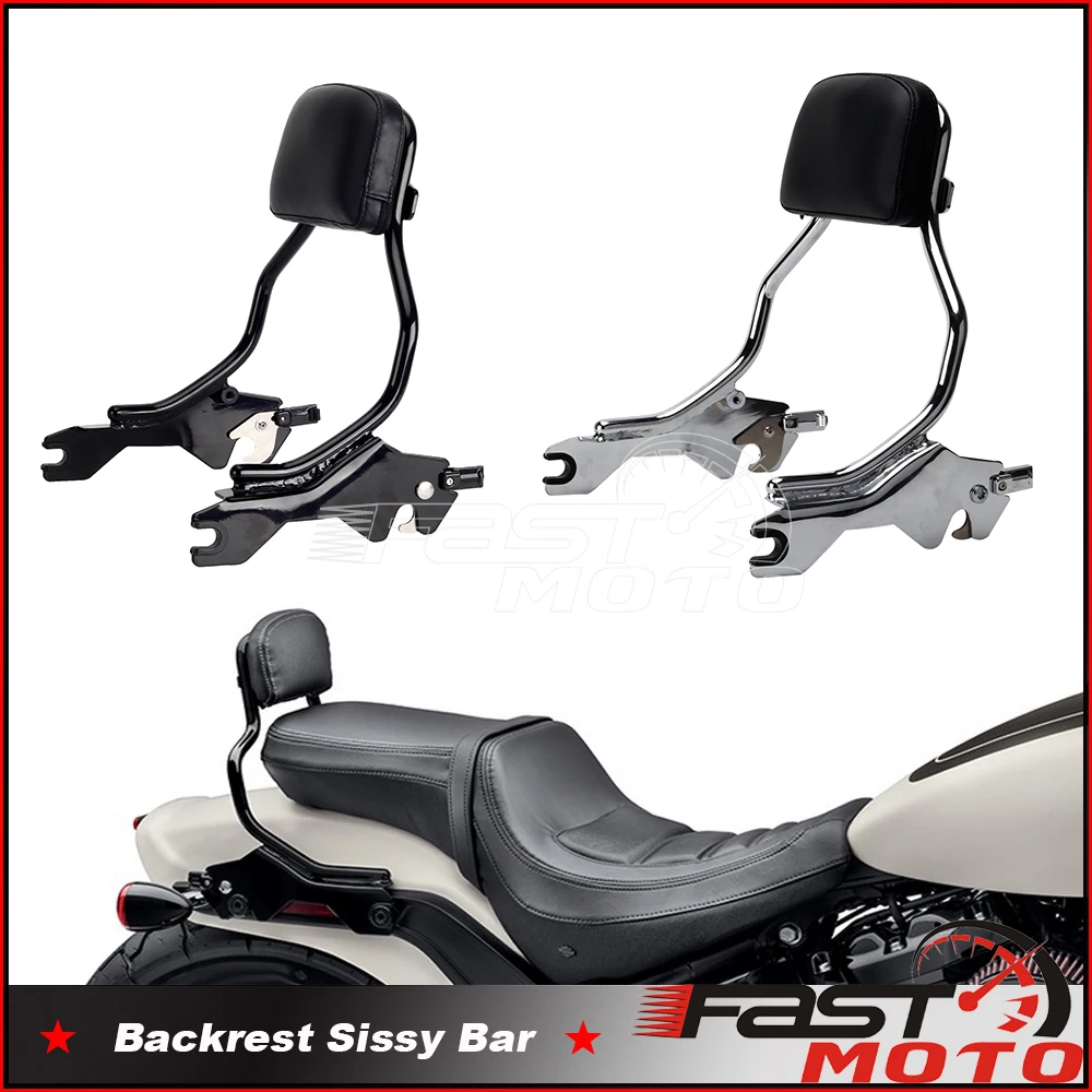 Harley Fat Bob Backrest Harley Fat Bob 114 2021 Sissy Bar