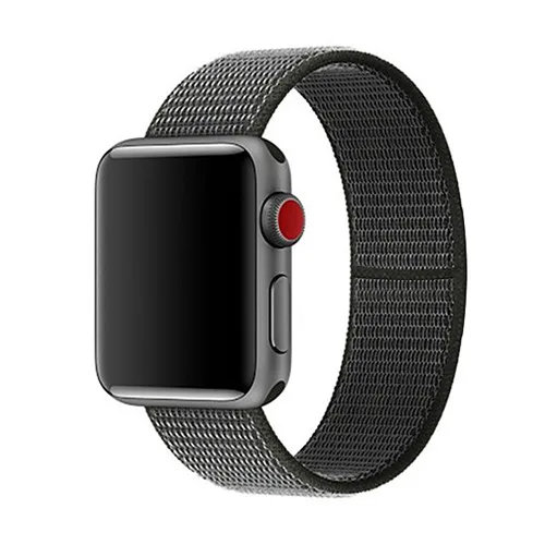 black white Спортивный нейлоновый ремешок для apple watch 4, apple watch 5, ремешок correa iwatch 44 мм, 40 мм, 38 мм, 42 мм, apple watch series 4, 3, 2, 1 - Цвет ремешка: black white