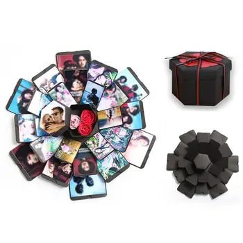 

Gift Explosion Surprise Box Party Love Explosion Bag Package Christmas Diy For Anniversary Gift Photo Scrapbook Album Birth D5A7