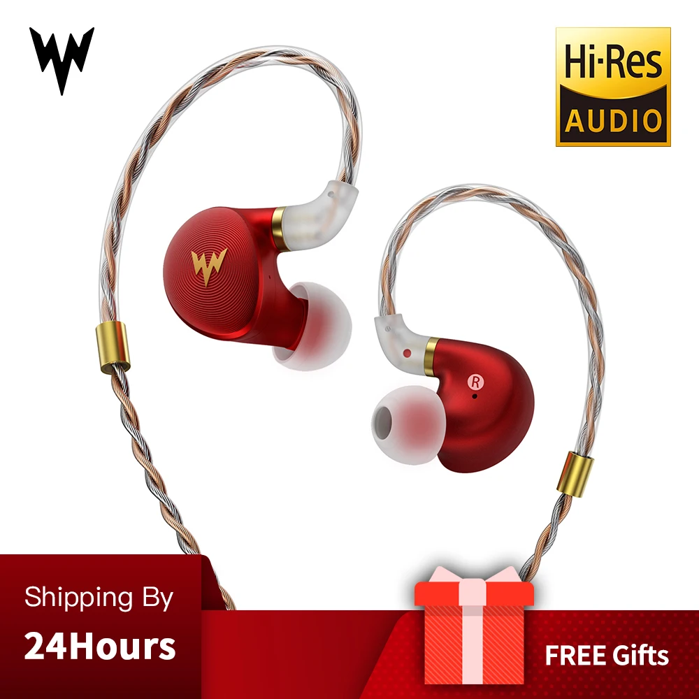 Billig Kulaklık A HE03 HiFi Bass Kopfhörer Hallo Res Headsets Hybrid Anker 2Pin Stecker 3,5mm In Ohr Monitore HiFi Ohrhörer kulaklı