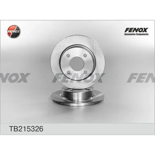 Диск тормозной передний Nissan Micra 1.0/1.3 92-00 FENOX TB21532 | Автомобили и мотоциклы