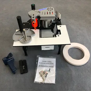 

Woodworking Edge Banding Machine with fixed length, trimming and end cutting functions with linear and curved rotation