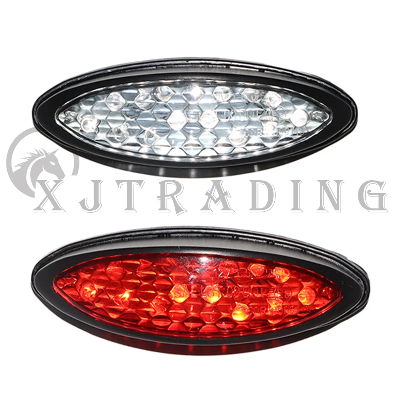 Universal 12V Motorcycle Rear Brake LED Tail Stop Light Lamp for Dirt Taillight License Plate Decorative |