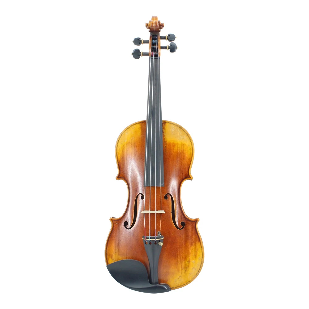 Cheap Natural Flamed Maple Professional Violins Violino El violin Master Handcraft Customized Antiqued Full Size Violin 4/4