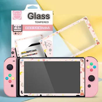 

9H HD Tempered Glass Film For Nintendo Switch Animal Crossing Protective Case Screen Protector For Nintendo Switch Accessories