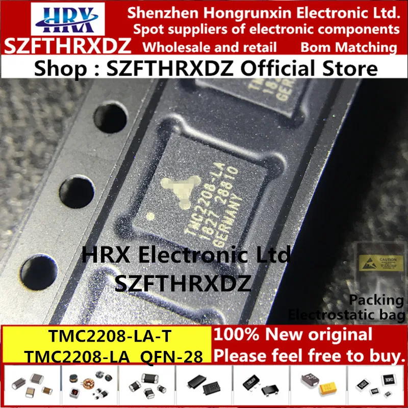 TMC2208-LA QFN-28 TMC2208-LA-T QFN28 TMC2208(10PCS-20PCS-50PCS