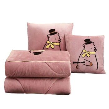 

Large Cartoon Seat Cushion Pillow Pink Backrest Pillow for Bed Blanket Multifunction Cushion Gift Cojines Home Decoration FK194