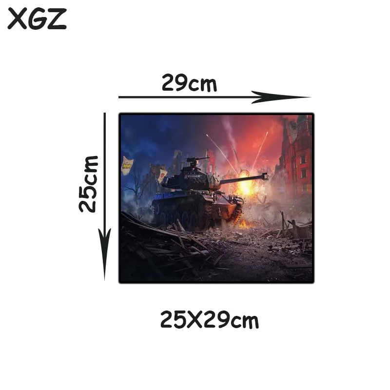 XGZ большой коврик для мыши Черный замок край войны Мир танков офисный компьютер Пользовательский логотип Настольный коврик резиновый нескользящий семейный ковер Xxl