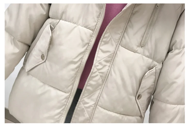 Зимняя пуховая куртка, женская меховая парка с капюшоном, длинные пальто с меховым воротником, стеганое пальто, женские теплые утолщенные куртки, Feminina