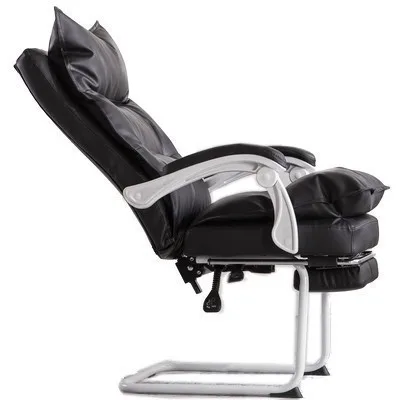 Высококачественный игровой офисный босс Poltrona стул с подставкой для ног Эргономика из синтетической кожи может лежать бытовые стальные