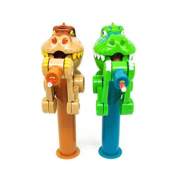 

Creative Trick Lollipops Holder Robot Dinosaur Shape Decompression Toy Gift CORB