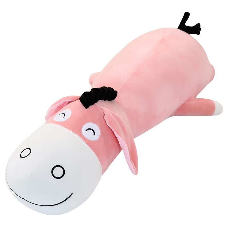 Мягкая подушка в полоску foal Кукла Плюшевая Игрушка Кукла-Ослик кукла диван