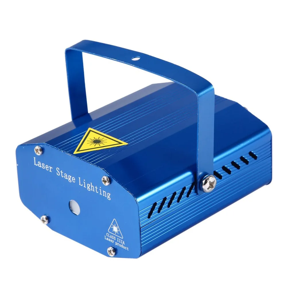 Mini Laser Stage Lighting Effect Projector Outdoor Christmas for Party Strobe Lights DJ Club Bar Pub Wedding EU US UK plug