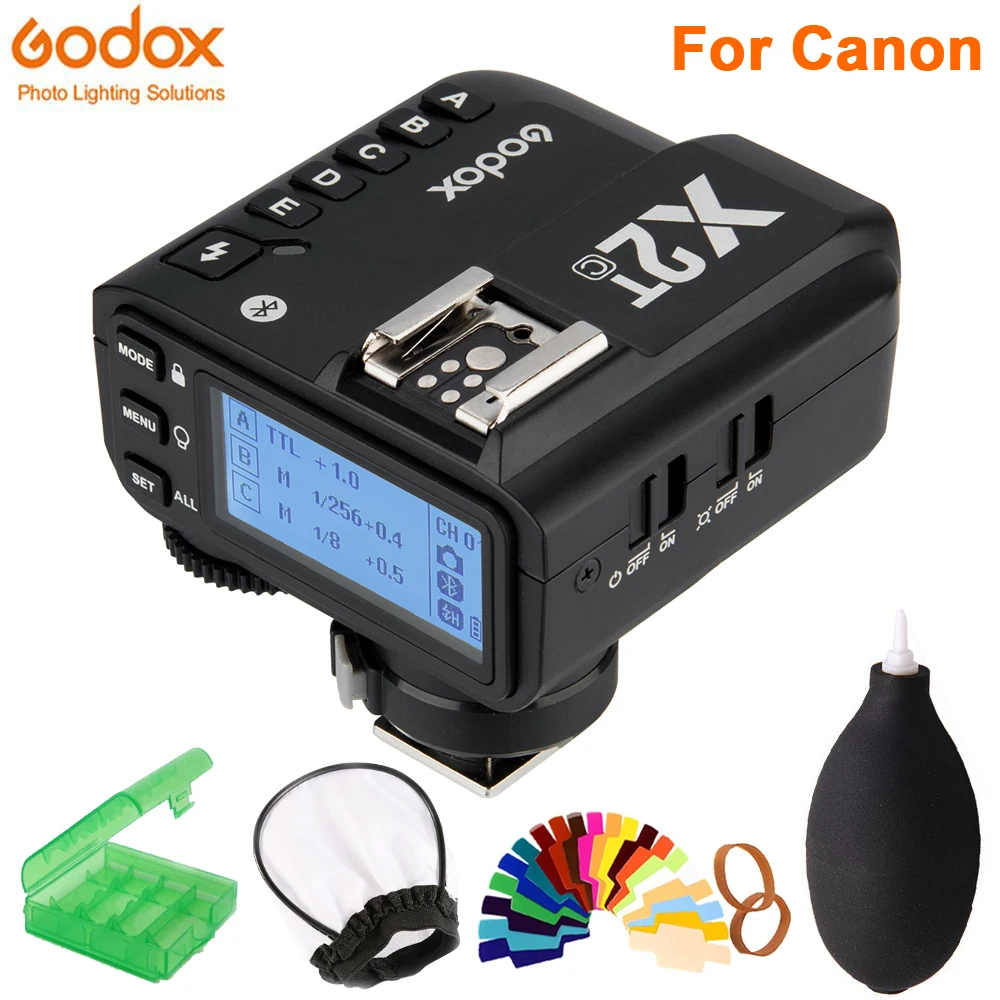 Godox X2T-C ttl чехол полиуретановый для планшета HSS вспышка триггера передатчик для Canon DSLR Камера Godox TT685 TT350 V860II TT600 V1C