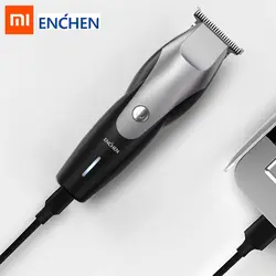 Xiaomi триммер для стрижки волос Мужская бритва для бороды Беспроводная электрическая машинка для стрижки волос USB зарядка триммер для волос 3