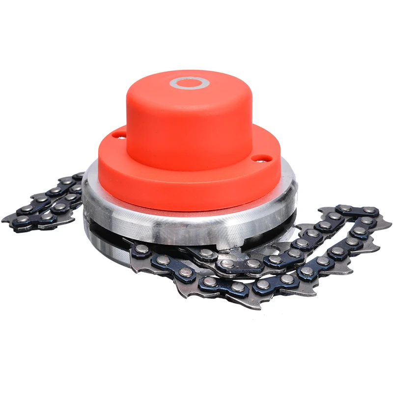 String Trimmer Head 65mn Chain Trimmer Head Cutting Head Coil Chain Brushcutter Grass Trimmer Cutter Head For Lawn Mower