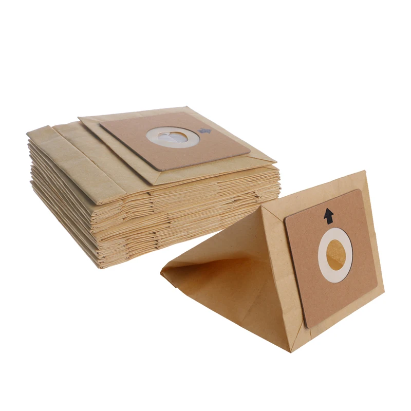 

Бумажные мешки для пыли для пылесоса 100*110 мм, диаметр 50 мм, 15 шт.