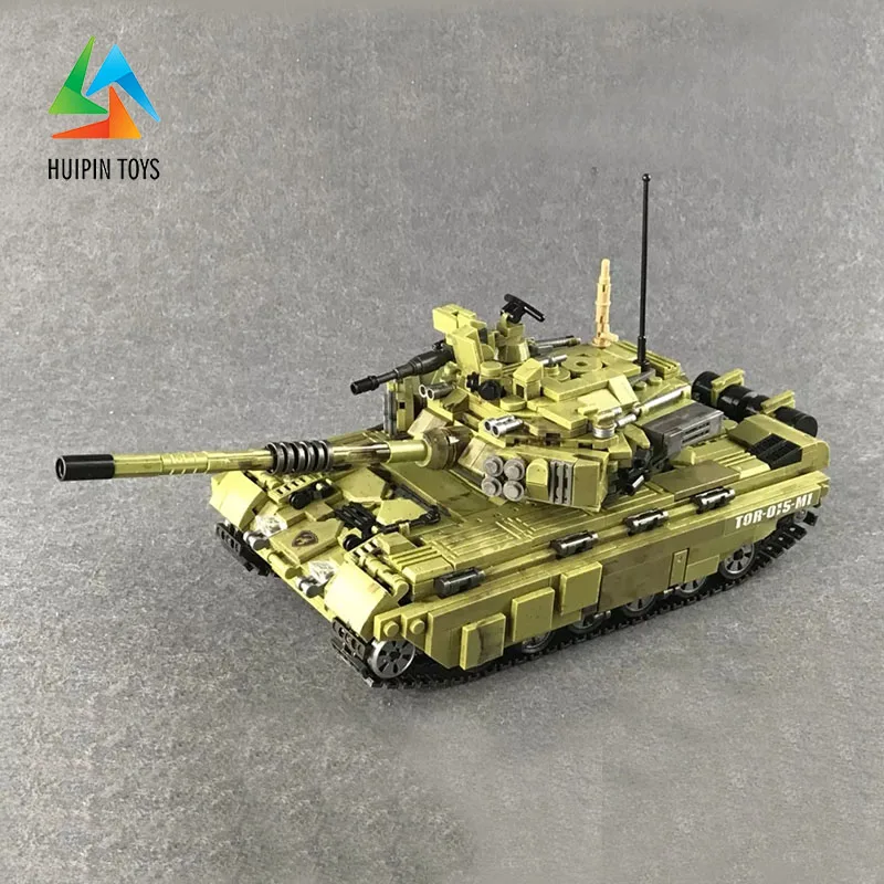 

1386Pcs XingBao Building Blocks 06015 Self-Locking Bricks Cross The Battlefield Series Ww2 Tank Model Gift To Children