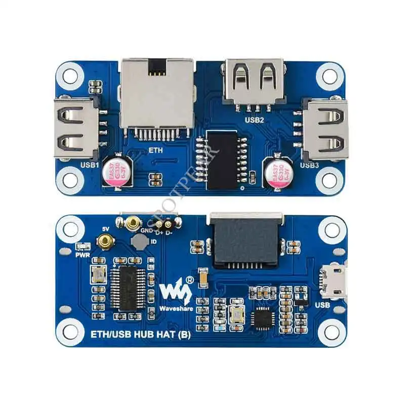   ø ̴/USB  HAT (B) 1x RJ45 3x USB 2.0