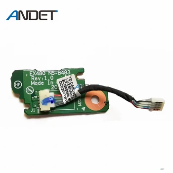 

Original EX480 NS-B483 for Lenovo ThinkPad X1 Carbon Gen 2017 5th 6th 2018 Power Button Switch Sub card Board Cable SC10K09800
