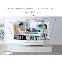 T5 видео проектор светодиодный мини проектор для домашнего кинотеатра медиаплеер беспроводной синхронизация дисплей для iPhone Android Phone Proyector EU Plug