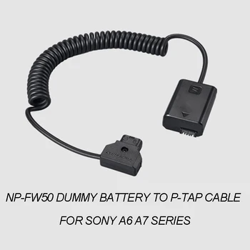 

A6/A7 Series NP-FW50 Dummy Battery to P-TAP Cable For V-Mount Tilta Universal Battery Plate