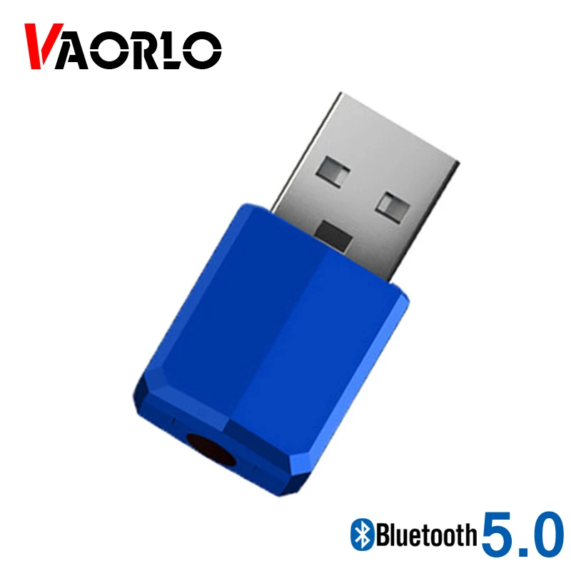 VAORLO USB адаптер 2 в 1 беспроводной Bluetooth приемник Мини 5 0 аудио передатчик для ТВ