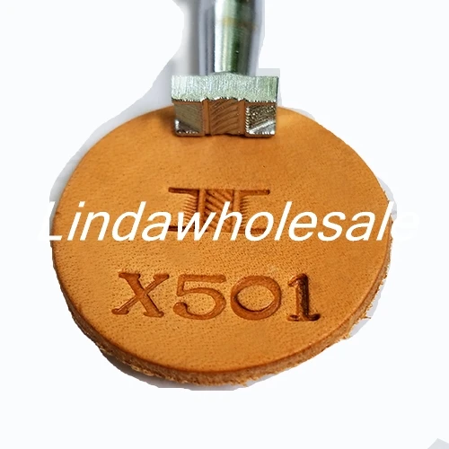 Кожа резьба печати инструмент X500-2/501/510/534/507, печать для кожи, кожа инструмент