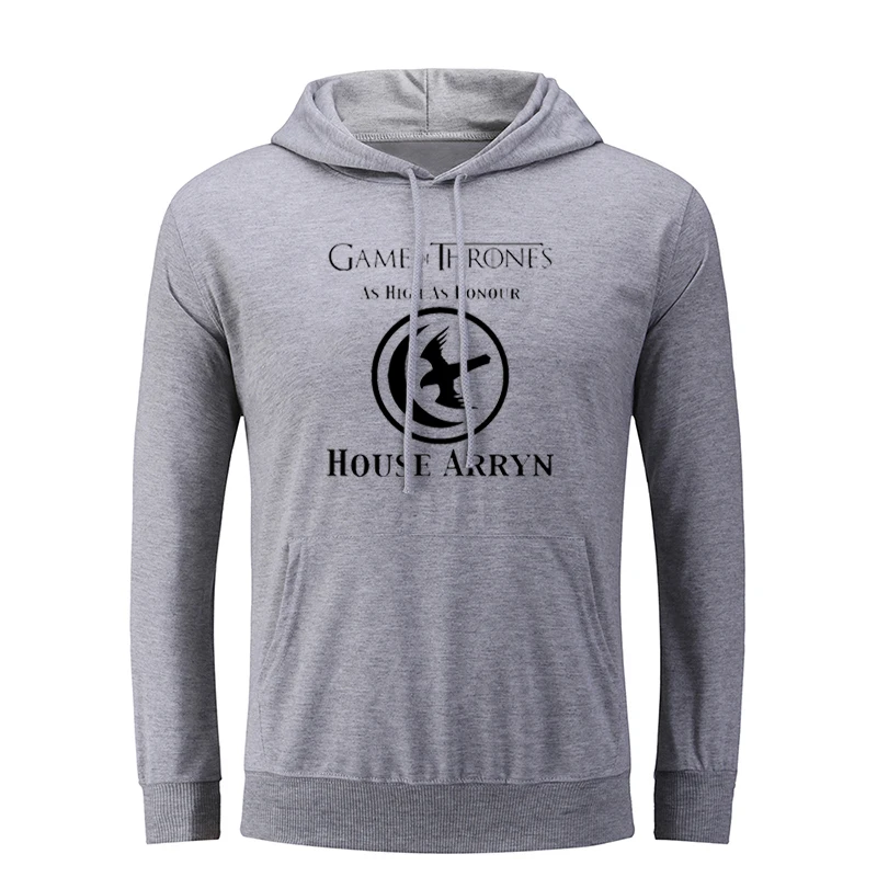 Орел Игра престолов House Arryn of the Eyrie As High as Honor Мужской Графический свитер с капюшоном струны пуловер с капюшоном подарок