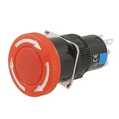 

AC 220V Panel Mounting Mushroom Emergency Stop Switch Cciyg