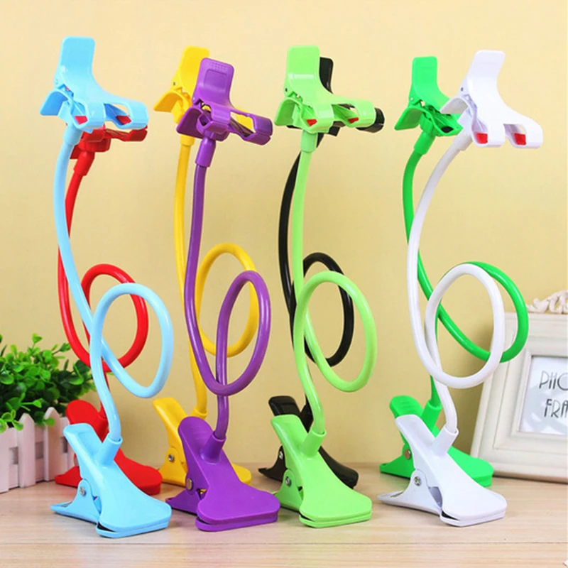 Держатель для телефона, вращающийся на 360 градусов, гибкий ленивый стол, подставка для мобильного телефона, Автомобильный кронштейн для селфи, подставка для спальни, спортзала, офиса