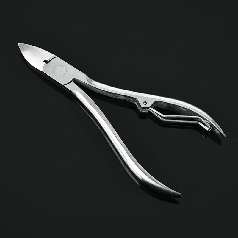 1Pc Black Silver Clipper Sharp Scissor Dead Skin Remover Manicure Nail Art Tool Nail Tools Stainless Steel Nipper