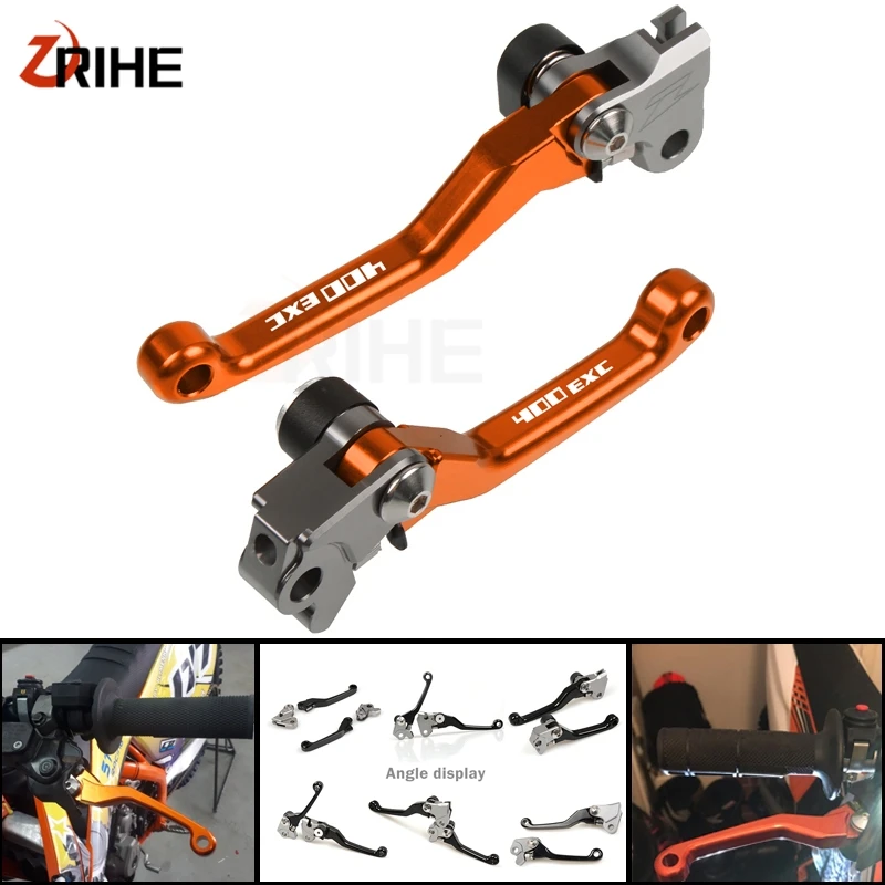 

400 EXC 2009-2011 Motorcycle Dirt Bike Brake Clutch Levers Motorcross CNC Alunimun handle levers FOR KTM 400EXC 2009 2010 2011
